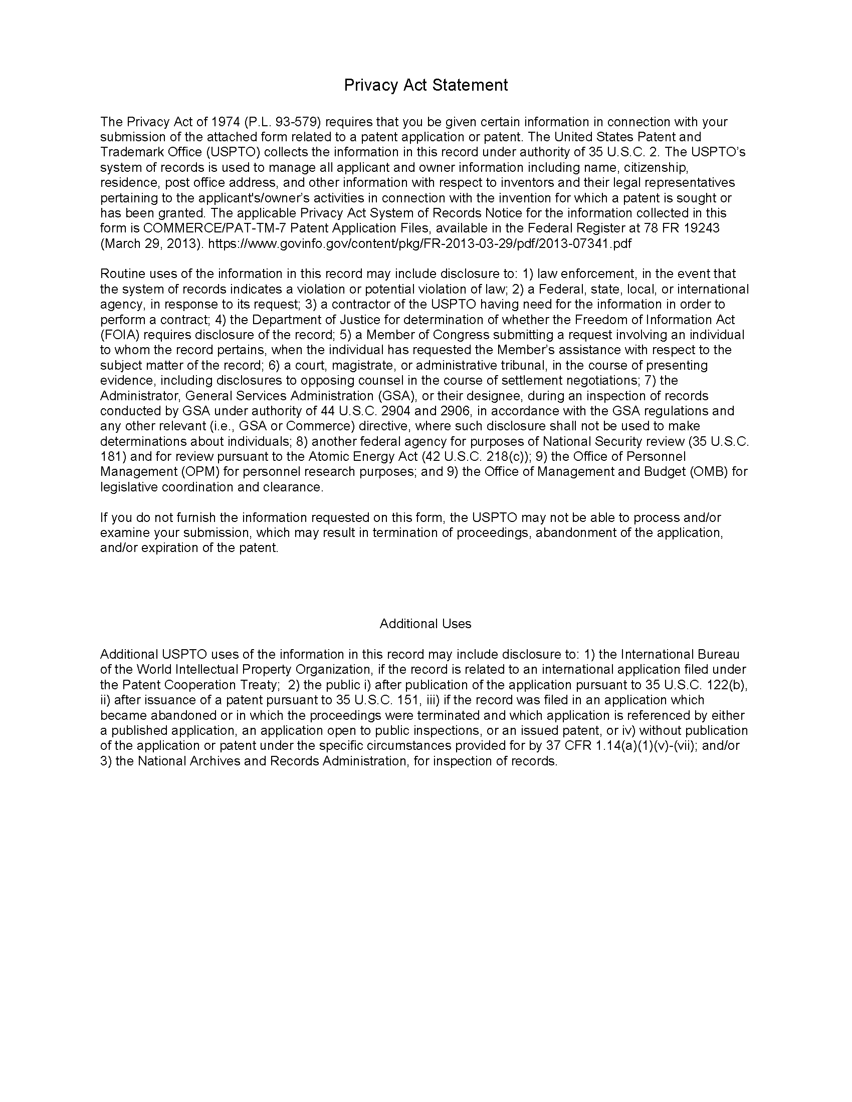 Patent Reissue Application Page 2