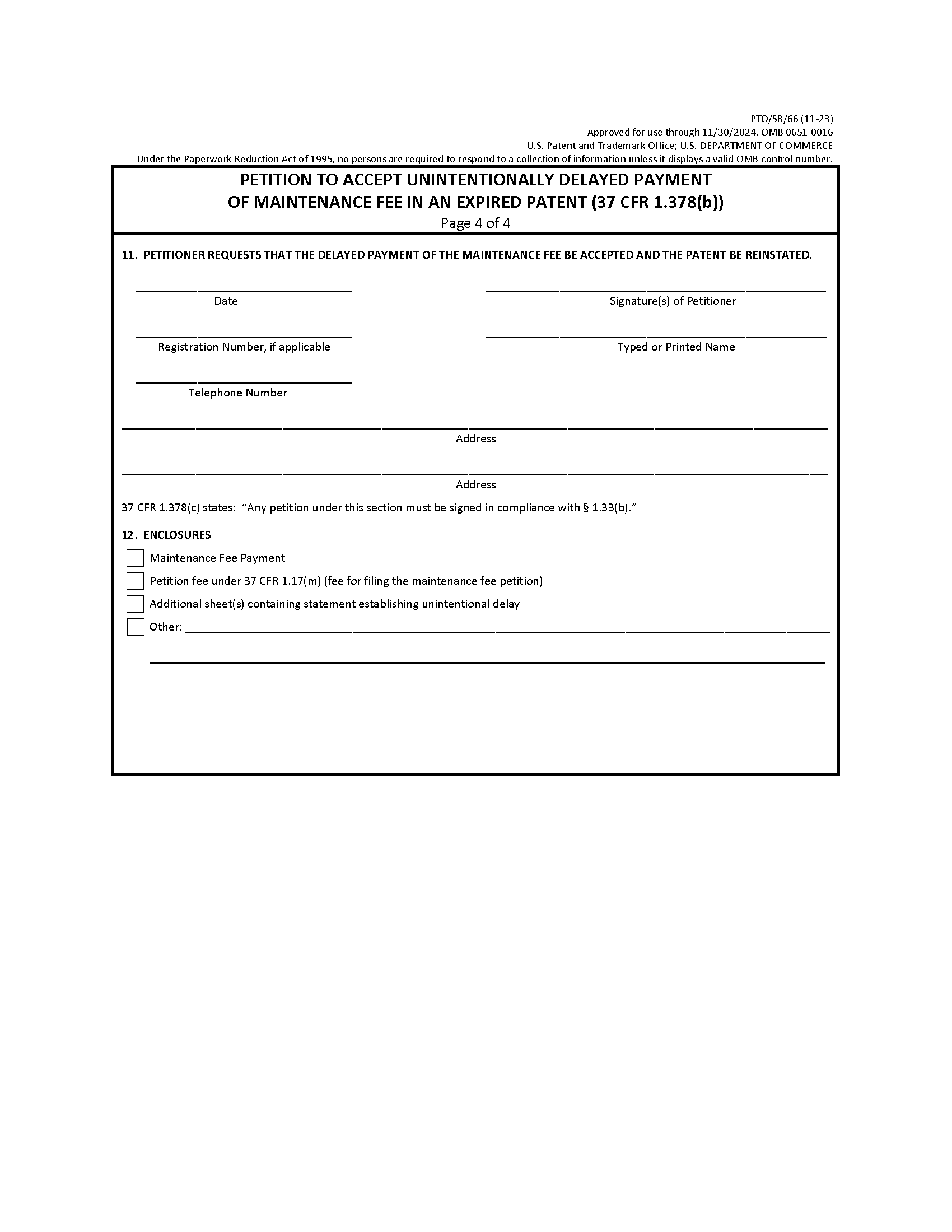 PTO/SB/66 - page 4
