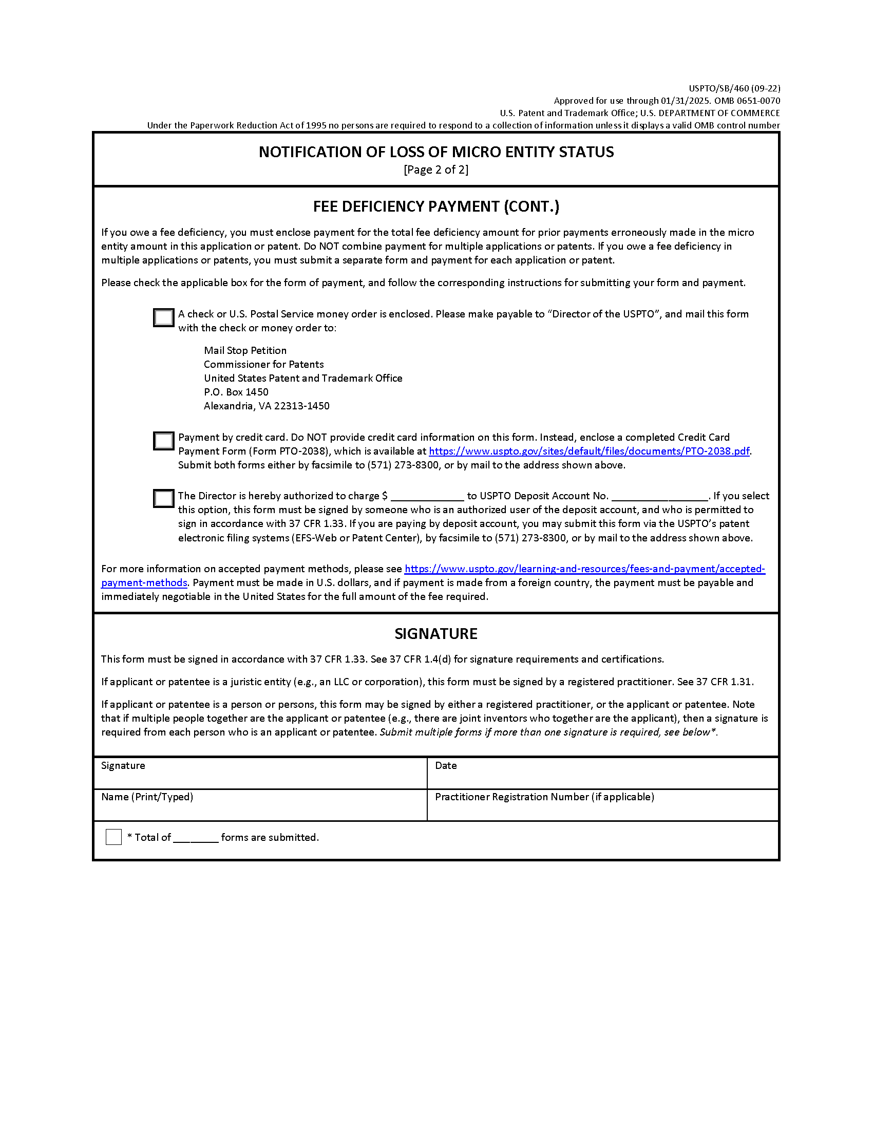 SB0460 Notification of loss of microentity status